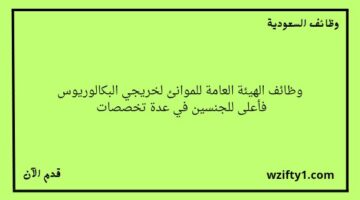 وظائف اليوم الهيئة العامة للموانئ تعلن عن فتح باب التوظيف لخريجي البكالوريوس فما فوق