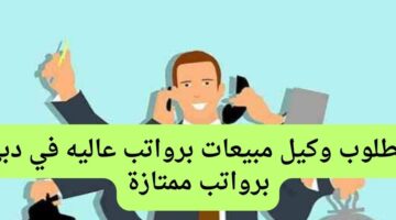 مطلوب وكيل مبيعات برواتب عاليه في دبي برواتب ممتازة