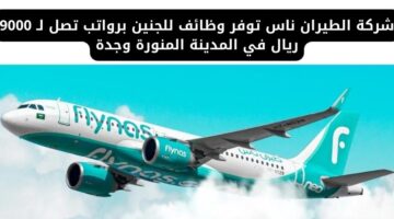 شركة الطيران ناس توفر وظائف للجنسين برواتب تصل لـ 9000 في ريال المدينة المنورة وجدة