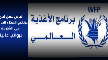 وظائف شاغرة في برنامج الغذاء العالمي برواتب عالية