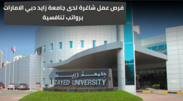 وظائف جامعة زايد لموطني الامارات