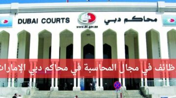 وظائف محاكم دبي في مجال المحاسبة بالإمارات