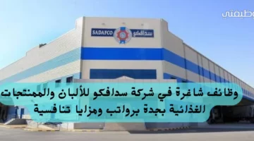 وظائف شركة سدافكو بجدة لحملة المؤهلات العليا