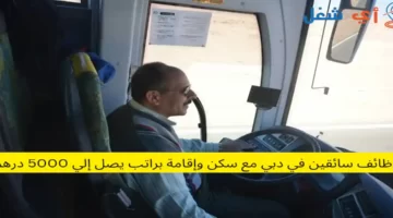 وظائف سائقين في دبي مع سكن وإقامة براتب يصل إلي 5000 درهم