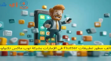 وظائف مطور تطبيقات Flutter في الإمارات لدى شركة توب ماكس
