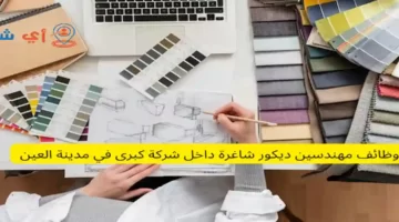 وظائف مهندسين ديكور شاغرة داخل شركة كبرى في مدينة العين